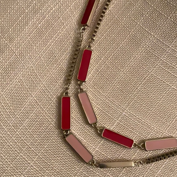 Talbots Enamel Pink Necklace - Picture 6 of 6